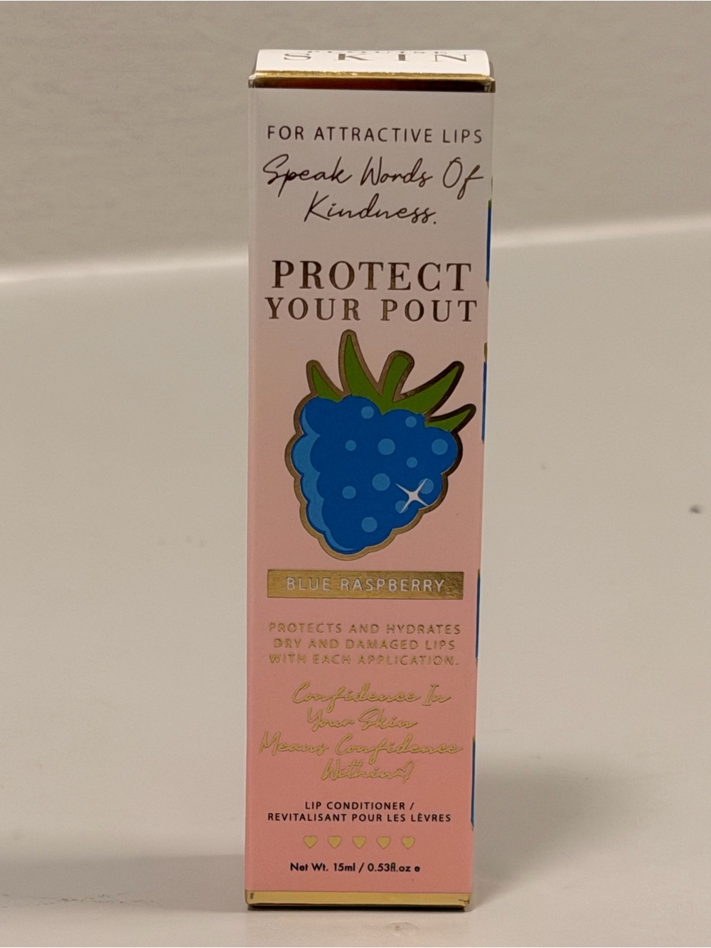 P. Louise - Protect Your Pout Blue Raspberry Lip Conditioner